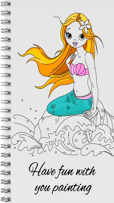 Princess coloring book game screenshot 3