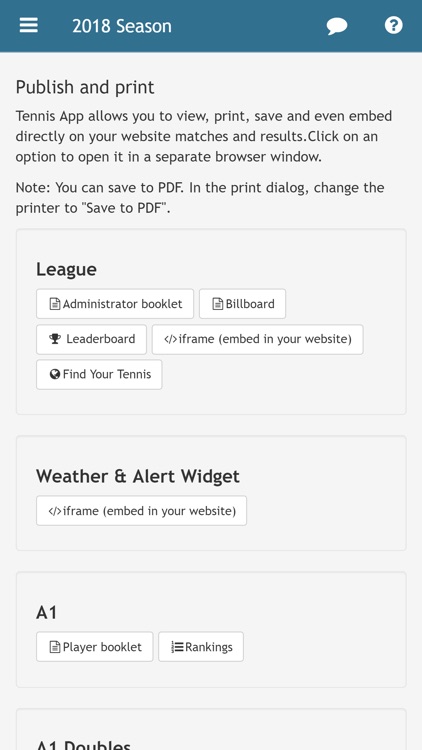 Tennis App - League Management screenshot-9