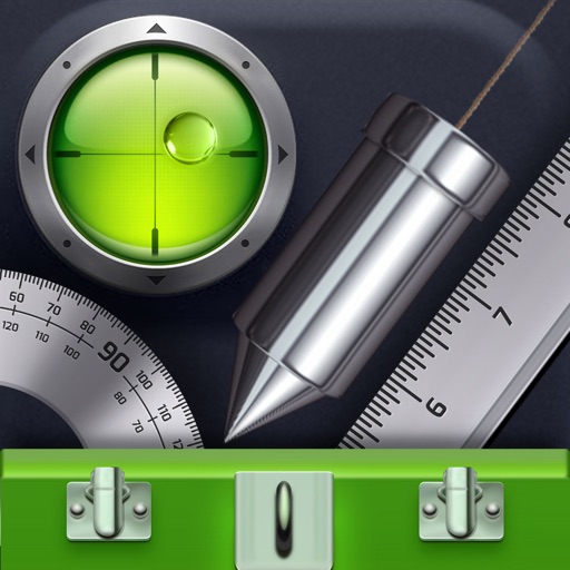 Tool Box: goniometer & ruler icon