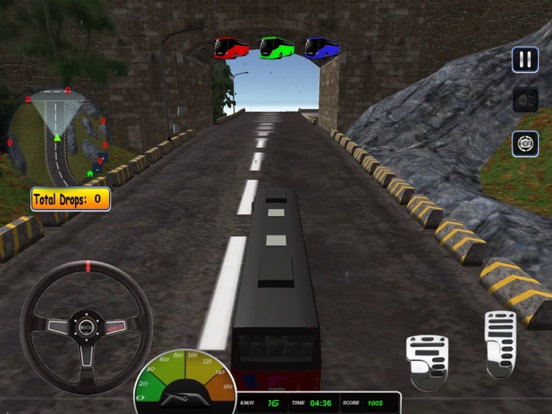 Uphill Bus Driving Challenge iPad screenshot