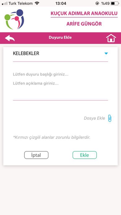 Screenshot #3 pour Küçük Adımlar Anaokulu