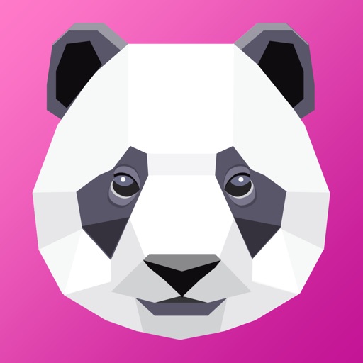 Panda PolyArt Color By Number icon