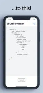 JSON Formatter screenshot #2 for iPhone