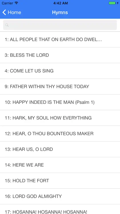 The Catholic Hymnal ekran görüntüsü 3 / 5
