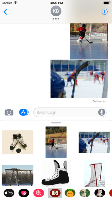 Hockey Sticker Pack screenshot 3