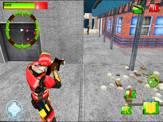Super Hero Robot Sniper iPad screenshot