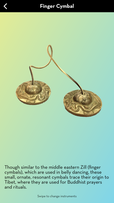 TCP: Resounding Earth iPhone screenshot 3 - Music app