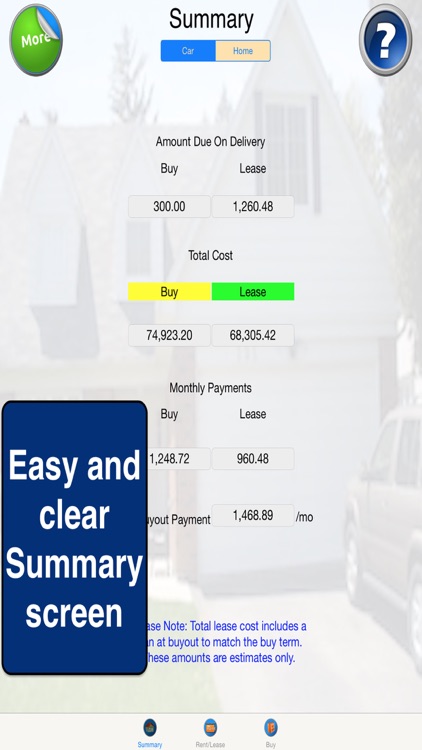 GoldMine Lease or Buy Analyzer