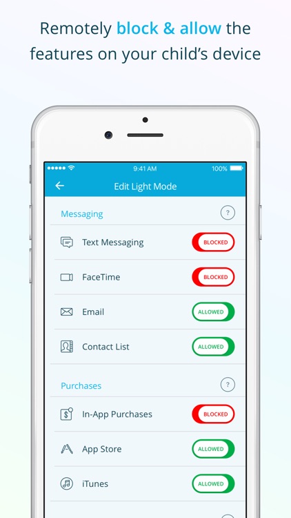 TeenSafe Control