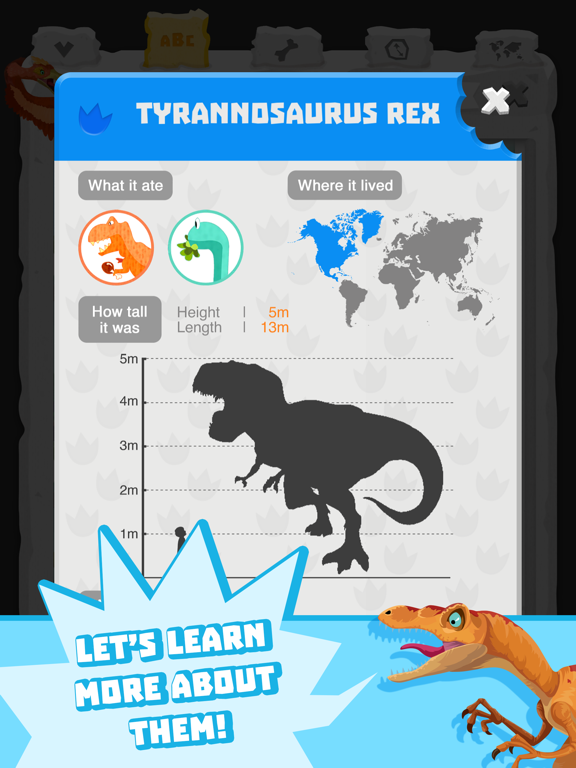 Action! Dino Cards iPad screenshot