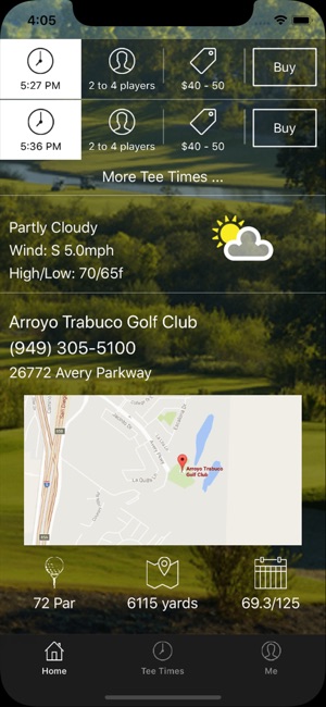 Arroyo Trabuco Golf Tee Times(圖2)-速報App