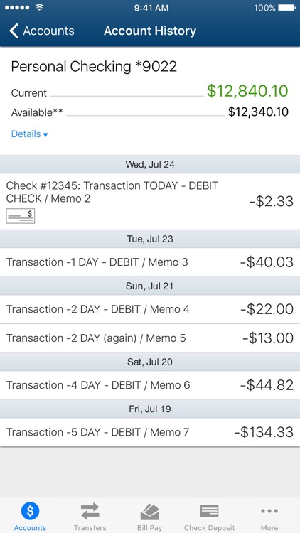 Tyndall e-Banking screenshot-3