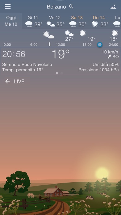 Screenshot #2 pour YoWindow, une météo précise