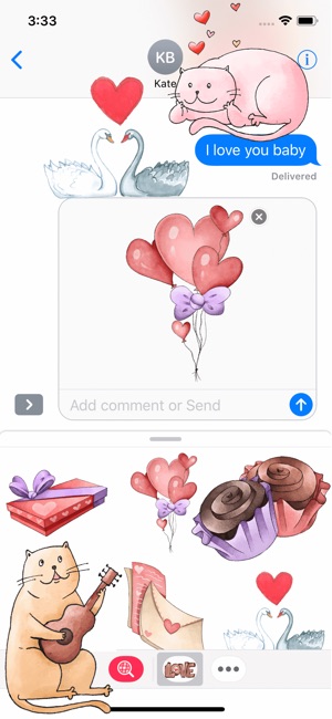 Valentine's Day - Gift Sticker(圖2)-速報App