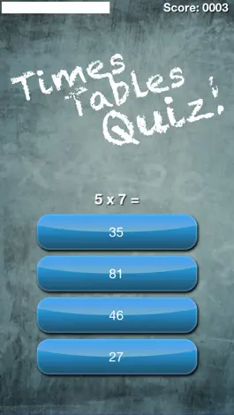 Game screenshot Times Tables Quiz! mod apk