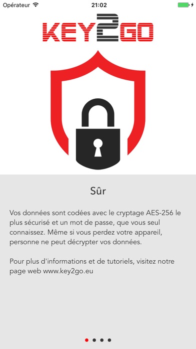 Screenshot #1 pour key2go