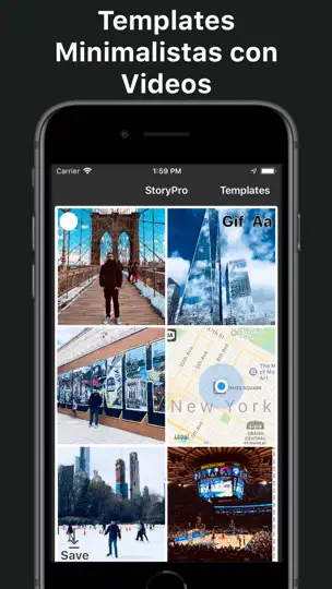Captura de pantalla de StoryPro - Editor De Historias en iPhone 2