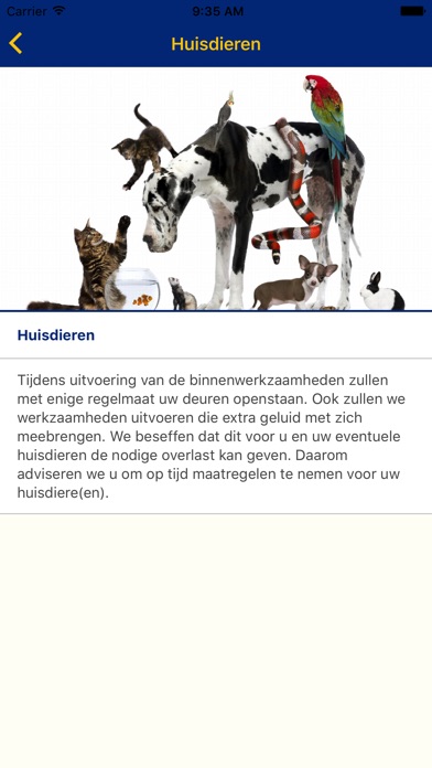 Verhoeven Bewonerscommunicatie screenshot 2