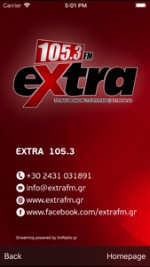 EXTRA FM 105.3 screenshot #1 for iPhone