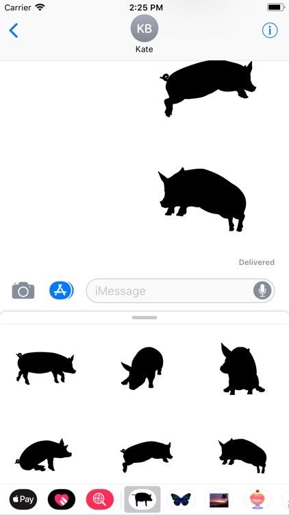 Silhouette Animal Stickers screenshot-6