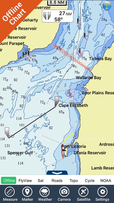 Boating Adelaide GPS Charts screenshot 4