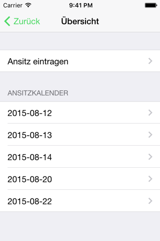 Jagdkalender screenshot 2