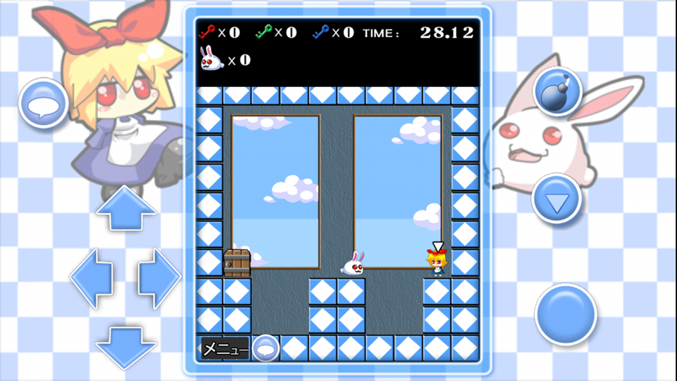 #2. RABBIT LABYRINTH (iOS) Podle: SilverStarJapan