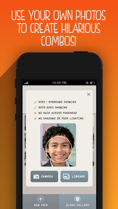 FaceBlend: Combine Face Photos Screenshot