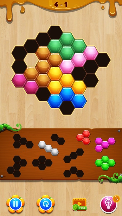 Wood Hexa Block Puzzle