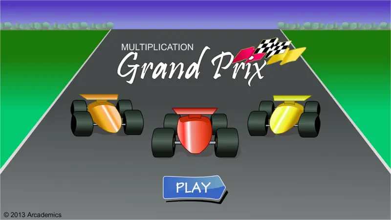 Grand Prix Multiplication screenshot 1 of 3