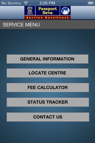 mPassport Seva screenshot 2