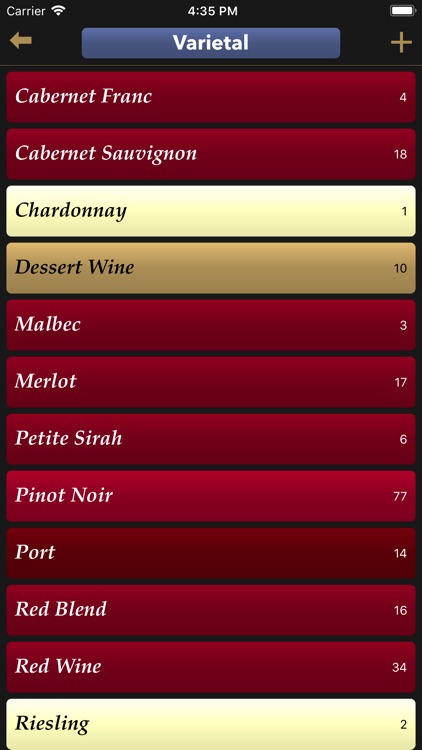 Bottles - Wine Cellar Manager