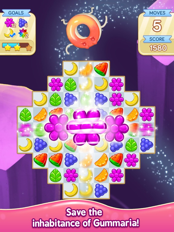 Gummy Gush: Match 3 Puzzleのおすすめ画像2