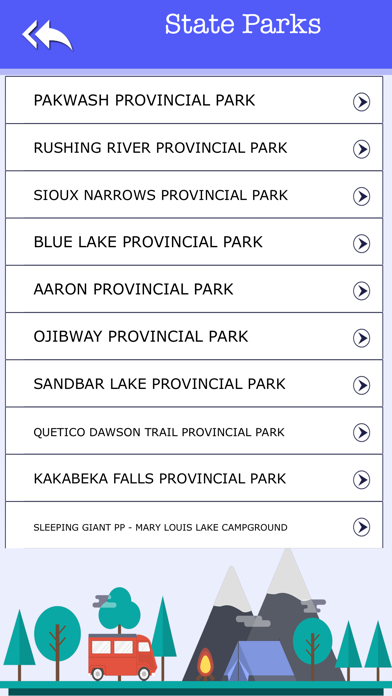 Campgrounds & Rv's In Ontario screenshot 4