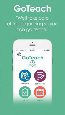 GoTeach 教師の計画書と教室主催者のアプリケーションのおすすめ画像1