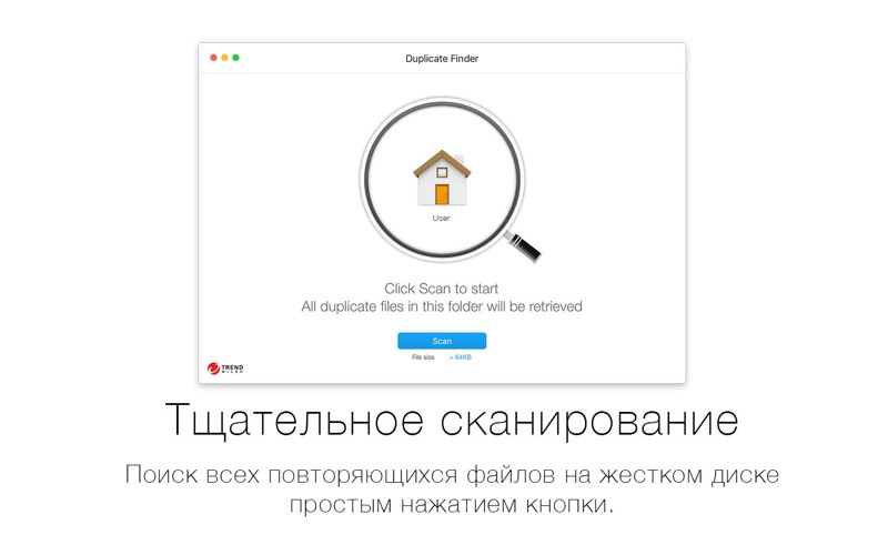 Duplicate Finder - чистый файл скриншот программы 1