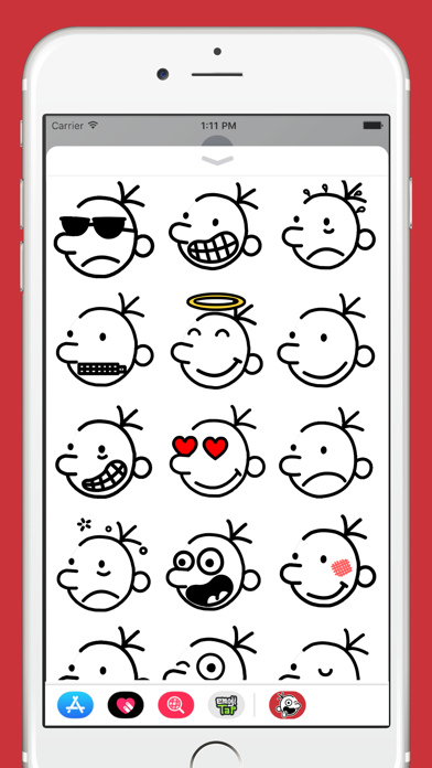 Wimpy Kid Emojisのおすすめ画像3