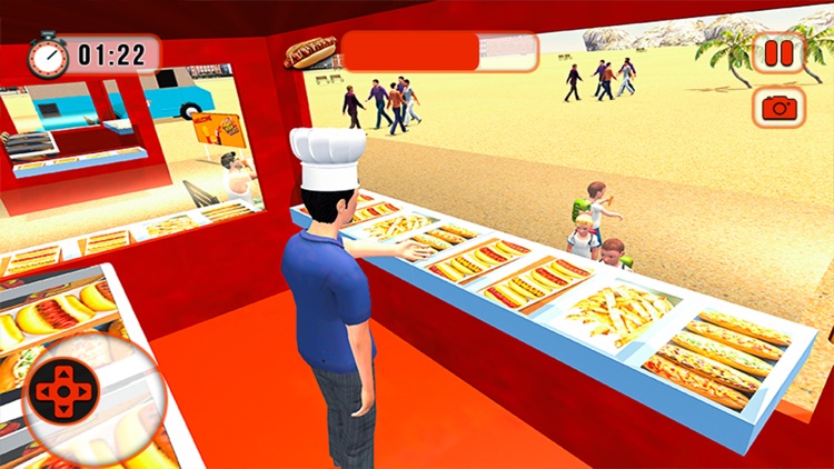 Hot Dog Delivery Boy Simulator screenshot-5