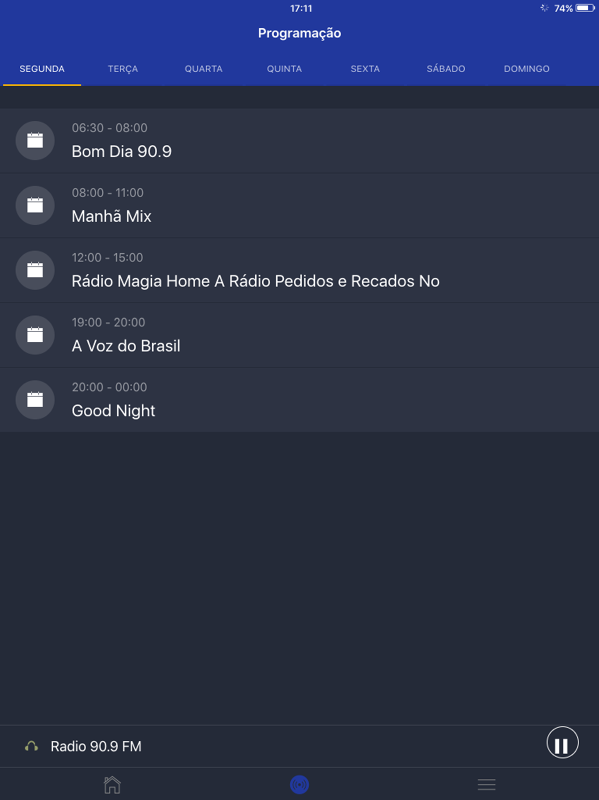 Rádio 90.9 FM screenshot 6