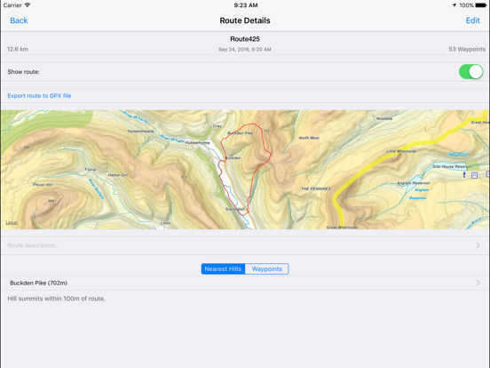 Screenshot #6 pour Yorkshire Dales Maps Offline