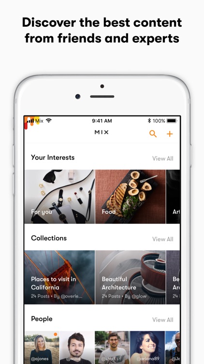Mix - Discover, Collect, Share