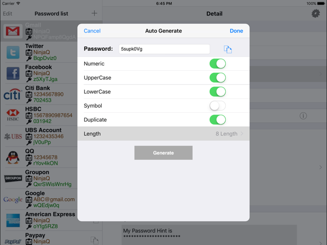 My Password List HD(圖5)-速報App