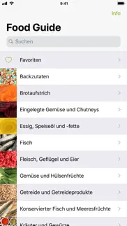 food guide iphone bildschirmfoto 1