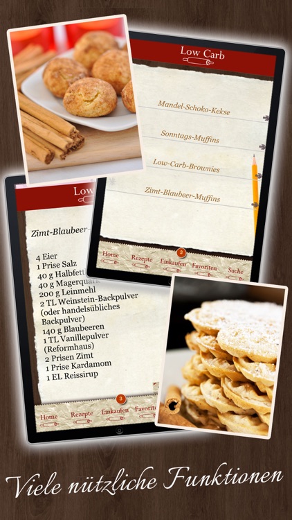 Low Carb Rezepte - Backbuch screenshot-4