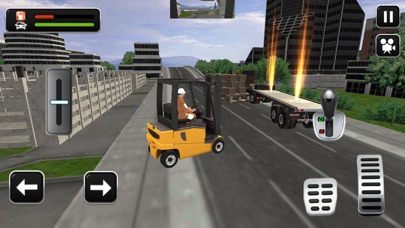 道路トラックシミュレーター3Dゲーム screenshot1