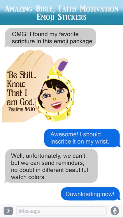 God’s Timing Scripture Emojis screenshot-3