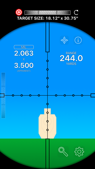Mil-Dot Rangefinder screenshot