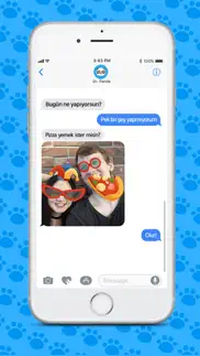 dr. panda Çıkartmaları iphone resimleri 2