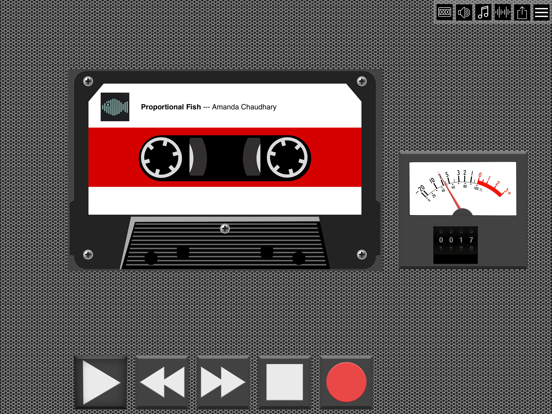 CatSynth Cassette iPad screenshot 2 - Music app