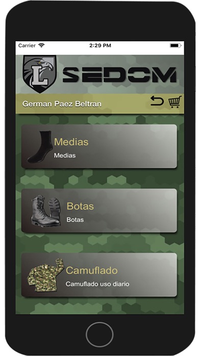 Dotaciones Militares screenshot 2